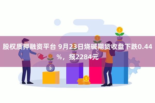 股权质押融资平台 9月23日烧碱期货收盘下跌0.44%，报2284元