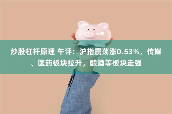 炒股杠杆原理 午评：沪指震荡涨0.53%，传媒、医药板块拉升，酿酒等板块走强