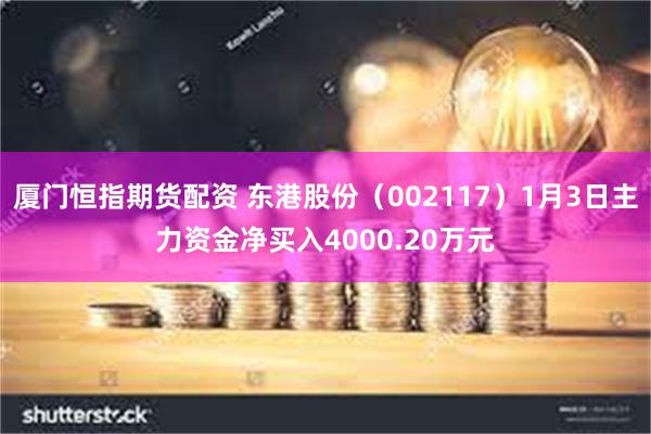 厦门恒指期货配资 东港股份（002117）1月3日主力资金净买入4000.20万元